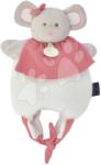 Doudou et Compagnie Plüss egérke kesztyűbáb Doudou Amusette 3in1 Doudou et Compagnie rózsaszín 30 cm 0 hó-tól (DC3827)