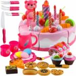 Bestent Set de joacă Tort aniversar feliabil 80 buc Bucatarie copii