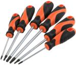 Kendo TORX csavarhúzó készlet 6r. T8-T27 mágneses CrV No. 85137 (85137) - szerszamplusz