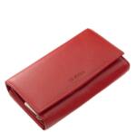 La Scala DCO-100 piros bőr női pénztárca