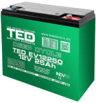 Ted Electric Acumulator Vehicule Electrice Deep Cycle 12v 25ah Ted (bat-ted12v25a) - global-electronic
