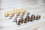  Klasszikus Palisander barna sakktáblával