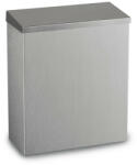 Dayco Metal Falra szerelhető rozsdamentes acél szemetes, fedéllel, 7 literes (DM0911C) - szerek