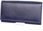 La Scala kék női bőr pénztárca (DCO-438 D.BLUE)