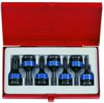  King Tony 7 részes 1/2˝-os gépi torx bitfejkészlet L=60mm 4417PP (4417PP)
