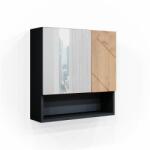 Vicco Irma tükrös szekrény, 54x55x16, 5 cm , antracit-tölgy