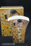 P&P Import Porcelán váza 14x19, 5cm Klimt: The Kiss (A csók)