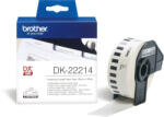 Brother DK-22214 12 mm x 30, 48 m öntapadós papírszalag tekercsben (DK22214) - nyomtatokeskellekek