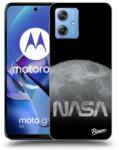 Picasee Husă neagră din silicon pentru Motorola Moto G54 5G - Moon Cut