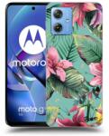 Picasee Husă neagră din silicon pentru Motorola Moto G54 5G - Hawaii