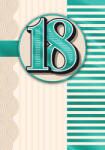 Cardex képeslap 18. születésnapra, borítékkal (LUFI853259)
