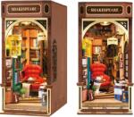 Rolife Puzzle 3D, Cotor de carte DIY Biblioteca lui Shakespeare, RoLife, 194 piese