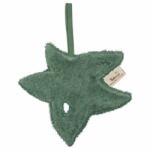Timboo Textil din bambus pentru dentitie cu agatatoare suzeta frunza aspen green (TM-TUT03-530) - bekid