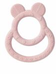 Saro Baby Jucarie dentitie cauciuc natural soft ears roz (1726-P)