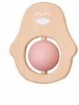 Saro Baby Jucarie naturala pentru dentitie pinguin roz (1708-P) - bekid
