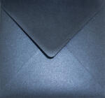  Plicuri perlă decorativă metalizată pătrate K4 15, 3x15, 3 NK Aster Metallic Queens Blue albastru marin 120g