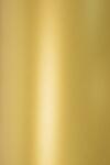 Fedrigoni Hârtie decorativă colorată metalizată Sirio Pearl 125g Aurum auriu 72x102 auriu R250 1 buc