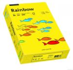  Hârtie decorativă colorată simplă Rainbow 80g R18 galben închis buc. 500A4