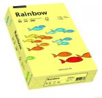  Hârtie decorativă colorată simplă Rainbow 160g R12 galben deshis buc. 250A4