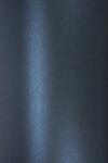 Favini Hârtie decorativă colorată metalizată Majestic 120g Kings Blue albastru marin 72x102 R250 1 buc