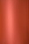 ArjoWiggins Hârtie decorativă colorată metalizată Curious Metallics 120g Magma roșu buc. 10A4