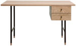 Woodman Tölgyfa íróasztal Woodman Jugend II. fém talppal 130 x 65 cm (222209001162)