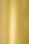  Hârtie decorativă colorată metalizată Sirio Pearl 300g Aurum auriu buc. 10A5