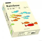  Hârtie decorativă colorată simplă Rainbow 80g R03 cremă buc. 500A4