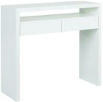 Woodman Fehér íróasztal Woodman Konzol III. 100x36 cm (109017708083)