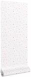 Kave Home Fehér tapéta színes mintával Kave Home Nerta II. 10 x 0, 5 m (LF-MV0015CP28)