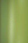  Hârtie decorativă colorată metalizată Majestic 120g Satin Lime verde deshis buc. 10A5
