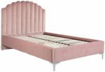 Richmond Rózsaszín bársony ágy Richmond Belmond 120 x 200 cm (RI-S6001-PINKVELVET)