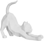 Time for home Fehér dekoratív szobrocska Origami Cat S (PT3491WH)