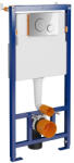 Cersanit Set rezervor wc incastrat Cersanit Tech Line Opti B650 plus clapeta crom lucios (S701-637)