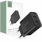 Tech-Protect Incarcator Priza Pentru Mobil și Tablet Tech-protect C20w 2-port Network Charger Pd20w Black