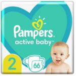 Pampers Active Baby 2 4-8 kg 66 buc