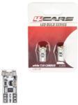 4Cars Bec Led - 4SMD 12V pozitie T10 W21x95d Canbus 2buc 4Cars - Alb focalizat