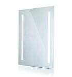 V-TAC LED Fali tükörvilágítás kapcsolóval, téglalap forma 17W IP44 6400K - króm - 40441 (40441)