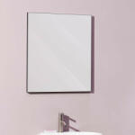 Laufen Frame 25 keretes tükör 65x70 cm, világítás nélkül, matt fekete H4474039004501 (H4474039004501)