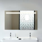 Laufen Leelo keretes tükör 120x70 cm világítással, kapcsoló nélkül H4476719501441 (H4476719501441)