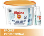 Alpina Vopsea lavabilă pentru baie și bucătărie Alpina Spezialfarbe 9 l + soluție antimucegai Alpina Schimmel-Entferner 1 l