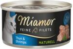 Miamor Feine Filets Naturell Tuna&Shrimps 80g ton si creveti in sos propriu, hrana pisica