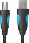 Vention VAS-A16-B300 USB Type-A apa - USB Type-B apa 2.0 Nyomtató kábel - Fekete (3m) (VAS-A16-B300)