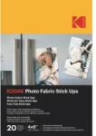 Kodak Photo Fabric hârtie cu suprafață adezivă, detașabilă, 10x15 cm, 20 buc (KO-9891059)