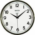 Secco Ceas de perete, Secco, Cadran analogic, Alb/Negru (S TS6019-67)