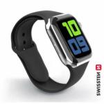 Swissten - Apple Watch curea de silicon pentru Apple Watch, 38-40 mm, negru (46000101)