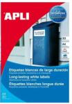 APLI Etichetă APLI 45, 7x21, 2 mm, poliester, rezistentă la intemperii, colțuri rotunjite 960 bucăți (LCA12112) (12112)