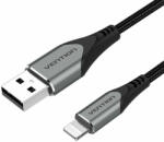 Vention USB 2.0 kábel a Lightninghez, Vention LABHF, 1 m, szürke (LABHF) (LABHF)