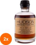 Hudson Set 2 x Whisky Hudson Manhattan Rye 0.35 l, 46 %