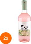 Edinburgh Gin Set 2 x Lichior Rubarbs si Ghimbir Edinburgh Gin, 20%, 0.5 l